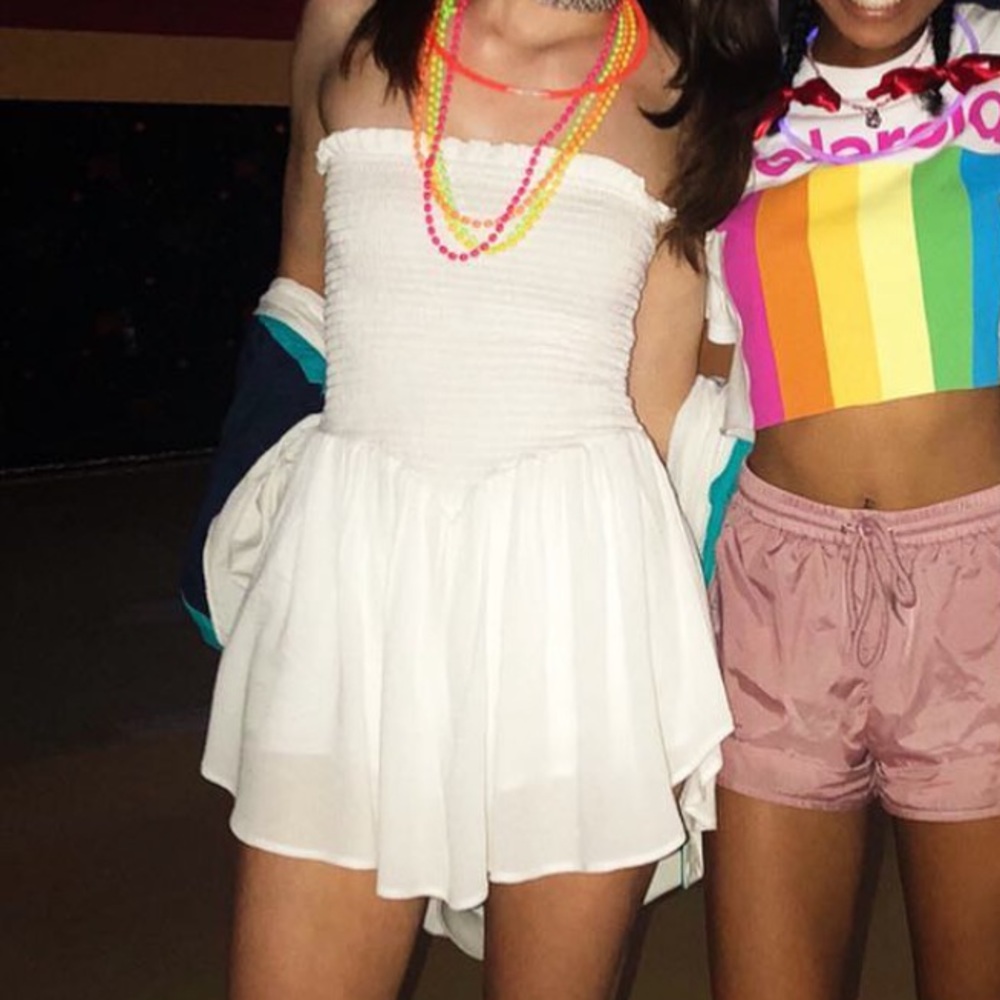 white romper!